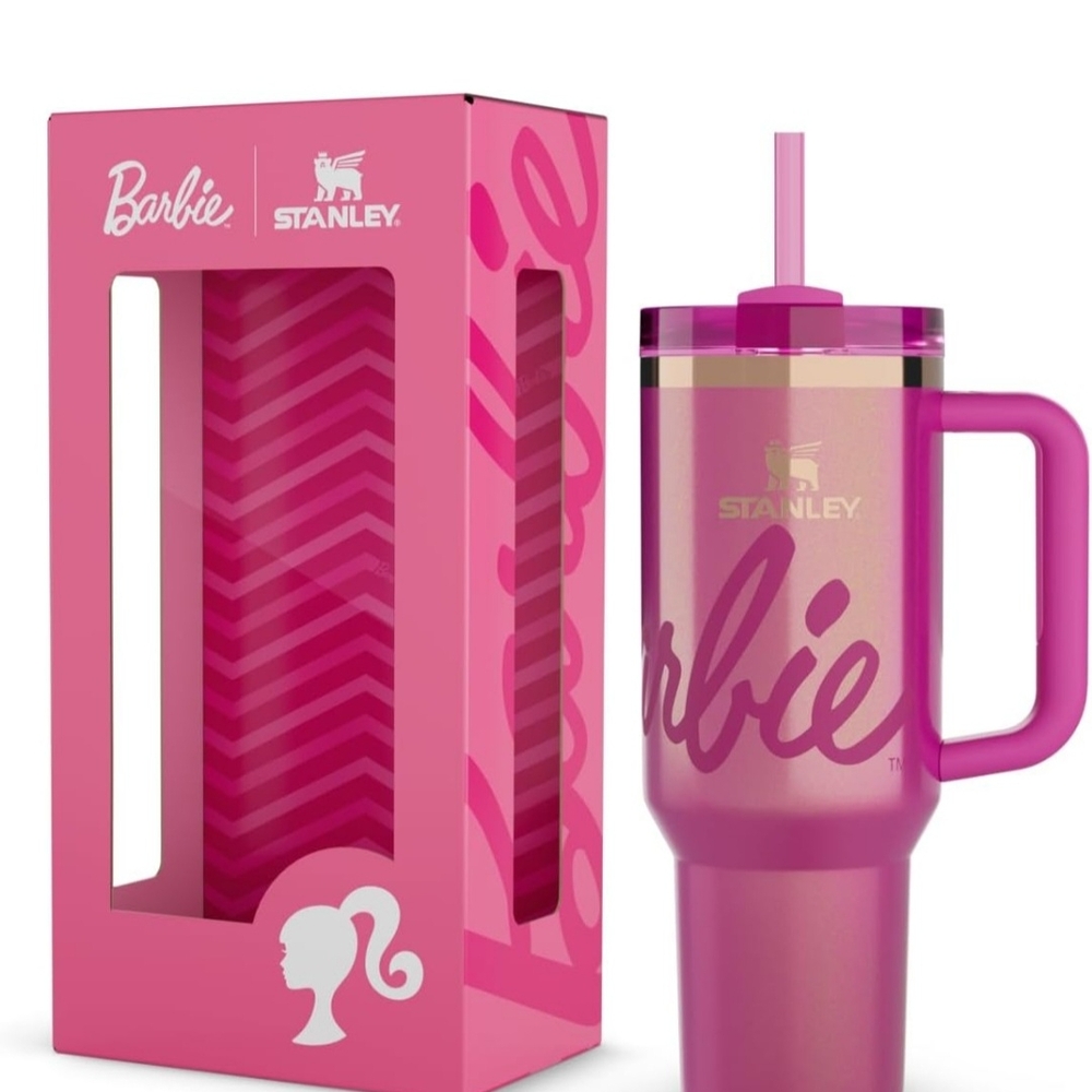 Stanley x Barbie 40oz Barbie Icon Quencher Tumbler